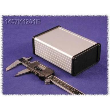 Hammond Electronics Préselt műszerdoboz 1457J1201EBK (H x Sz x Ma) 120 x 84 x 28.5 mm, fekete Hammond Electronics Préselt műszerdoboz 1457J1201EBK (H x Sz x Ma) 120 x 84 x 28.5 mm, fekete