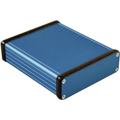 Hammond Electronics fröccsöntött doboz 1455L1201BU (H x Sz x Ma) 120 x 103 x 30.5 mm, kék Hammond Electronics fröccsöntött doboz 1455L1201BU (H x Sz x Ma) 120 x 103 x 30.5 mm, kék