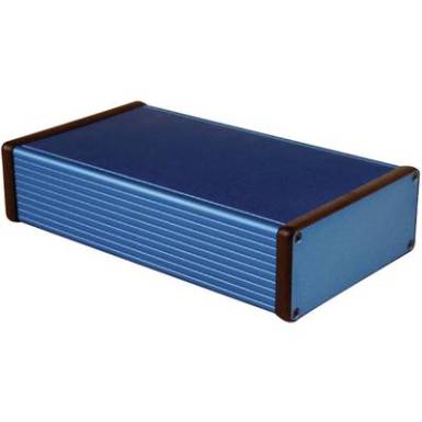 Hammond Electronics fröccsöntött doboz 1455Q2201BU (H x Sz x Ma) 220 x 125 x 51.5 mm, kék Hammond Electronics fröccsöntött doboz 1455Q2201BU (H x Sz x Ma) 220 x 125 x 51.5 mm, kék