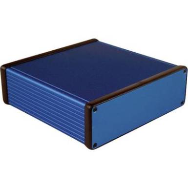 Hammond Electronics fröccsöntött doboz 1455T1601BU (H x Sz x Ma) 160 x 165 x 51.5 mm, kék Hammond Electronics fröccsöntött doboz 1455T1601BU (H x Sz x Ma) 160 x 165 x 51.5 mm, kék
