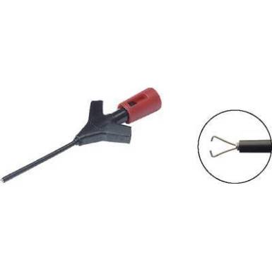 Miniatűr griffcsipesz 0,64 mm-es piros Sks Hirschmann Micro Kleps Miniatűr griffcsipesz 0,64 mm-es piros Sks Hirschmann Micro Kleps