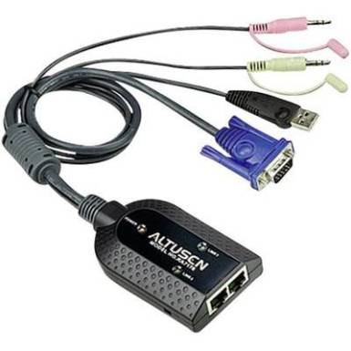 dual usb - vga to cat5e/6 kvm adapter dual usb - vga to cat5e/6 kvm adapter