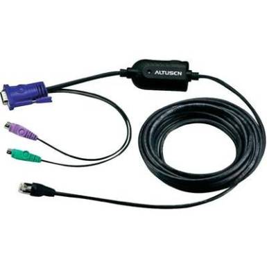 PS/2, VGA – CAT5E/6 KVM adapter kábel KA7920-AX PS/2, VGA – CAT5E/6 KVM adapter kábel KA7920-AX