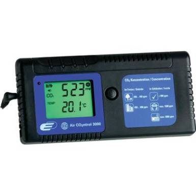 Sz&eacute;n-dioxid CO², m&eacute;rő műszer TFA AIR CO2NTROL 3000