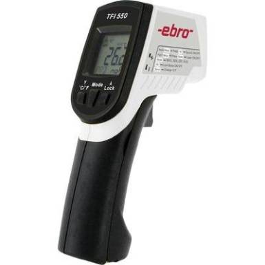 ebro TFI 550, infra hőm&eacute;rő, IR hőm&eacute;rő, optika 30:1, -60 ... +550 &deg;C