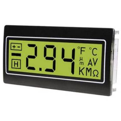 Digitális panelműszer, panelméter zöld háttérvilágítással 200mV 22,2x45mm TDE DPM961-TG Digitális panelműszer, panelméter zöld háttérvilágítással 200mV 22,2x45mm TDE DPM961-TG