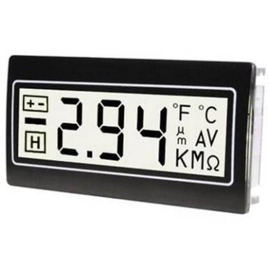 Digitális panelműszer, panelméter fehér háttérvilágítással 200mV 22,2x45mm TDE DPM961-TW Digitális panelműszer, panelméter fehér háttérvilágítással 200mV 22,2x45mm TDE DPM961-TW