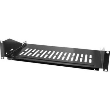 Készüléktartó polc, 19-os rackszekrényhez, fekete T=250mm LogiLink SF2C35B Készüléktartó polc, 19-os rackszekrényhez, fekete T=250mm LogiLink SF2C35B