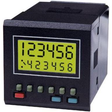 Előre beállított számláló időzítővel, 45 x 45 mm, Trumeter 7932 Előre beállított számláló időzítővel, 45 x 45 mm, Trumeter 7932