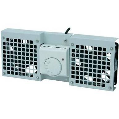 19-os rackszekr&eacute;nybe &eacute;p&iacute;thető 2 ventil&aacute;toros hűt&eacute;s, sz&uuml;rke LogiLink FAW102G