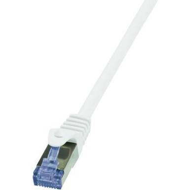 RJ45 H&aacute;l&oacute;zati csatlakoz&oacute;k&aacute;bel, CAT 6A S/FTP [1x RJ45 dug&oacute; - 1x RJ45 dug&oacute;] 5 m, feh&eacute;r LogiLink
