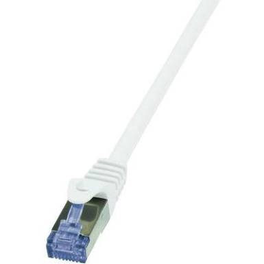 RJ45 H&aacute;l&oacute;zati csatlakoz&oacute;k&aacute;bel, CAT 6A S/FTP [1x RJ45 dug&oacute; - 1x RJ45 dug&oacute;] 30 m, feh&eacute;r LogiLink