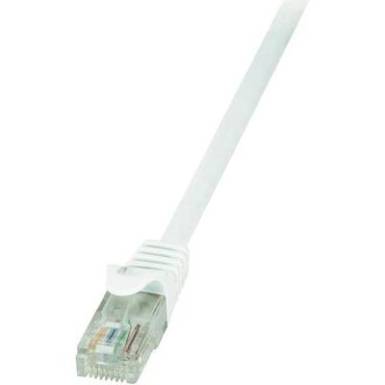 RJ45 H&aacute;l&oacute;zati csatlakoz&oacute;k&aacute;bel, CAT 6 U/UTP [1x RJ45 dug&oacute; - 1x RJ45 dug&oacute;] 0,25 m, feh&eacute;r LogiLink CP2011U
