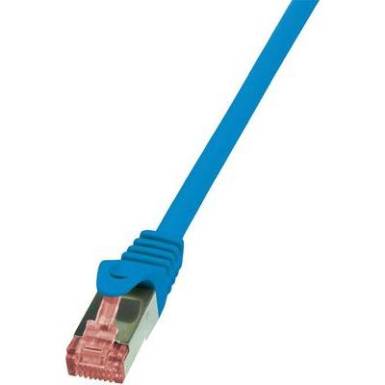 RJ45 H&aacute;l&oacute;zati csatlakoz&oacute;k&aacute;bel, CAT 6 S/FTP [1x RJ45 dug&oacute; - 1x RJ45 dug&oacute;] 7,5 m, k&eacute;k LogiLink