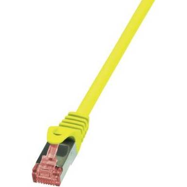 RJ45 H&aacute;l&oacute;zati csatlakoz&oacute;k&aacute;bel, CAT 6 S/FTP [1x RJ45 dug&oacute; - 1x RJ45 dug&oacute;] 2 m, s&aacute;rga LogiLink