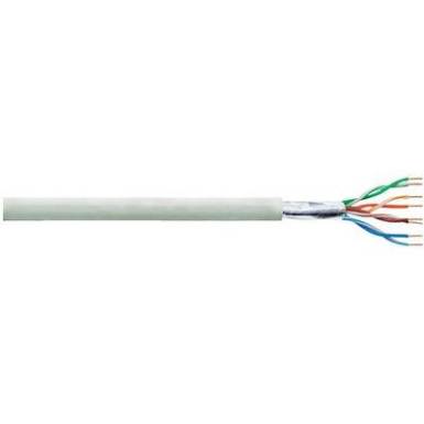Patchkábel, Cat 5e F/UTP F/UTP 4 x 2 AWG 26/7 Szürke 305 m LogiLink Patchkábel, Cat 5e F/UTP F/UTP 4 x 2 AWG 26/7 Szürke 305 m LogiLink