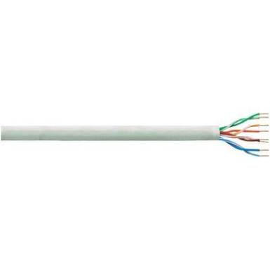 CAT6 U/UTP hálózati kábel, szereletlen, dugó nélküli 4 x 2 x 0.205 mm² 305m, szürke LogiLink CPV0034 CAT6 U/UTP hálózati kábel, szereletlen, dugó nélküli 4 x 2 x 0.205 mm² 305m, szürke LogiLink CPV0034