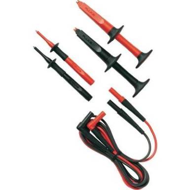 Multim&eacute;ter m&eacute;rőzsin&oacute;r, m&eacute;rőfej k&eacute;szlet, 4 mm-es ban&aacute;ndug&oacute;khoz 1,5m Fluke TL223-1 SureGrip Electrical