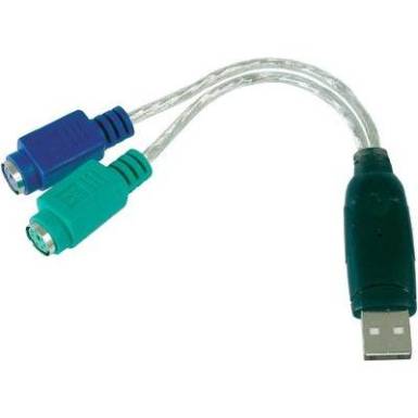 csatlakozókábel 1x - 1x PS/2 dugó 0.10 m Átlátszó Digitus csatlakozókábel 1x - 1x PS/2 dugó 0.10 m Átlátszó Digitus