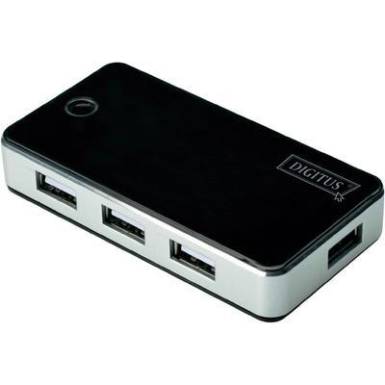 USB 2.0 hub, 7 portos, Digitus USB 2.0 hub, 7 portos, Digitus
