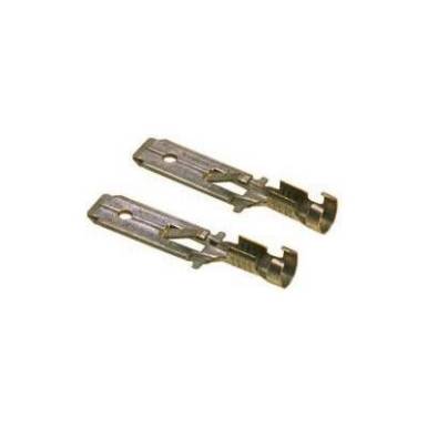Laposérintkezős dugó, 6,3 mm / 0,8 mm 180° szigeteletlen, fémes LappKabel 63501020 100 db Laposérintkezős dugó, 6,3 mm / 0,8 mm 180° szigeteletlen, fémes LappKabel 63501020 100 db