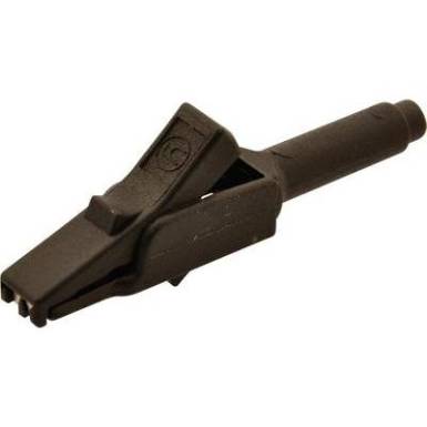Miniatűr krokodilcsipesz, mérőcsipesz CAT II 300V 4mm-es fekete Sks Hirschmann MA260 SH Miniatűr krokodilcsipesz, mérőcsipesz CAT II 300V 4mm-es fekete Sks Hirschmann MA260 SH
