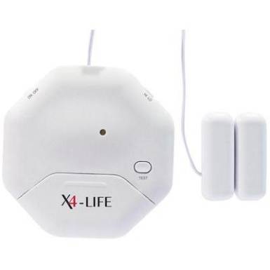 Üvegtörés érzékelő és ajtó-/ablak riasztó, 95 dB X4-LIFE 701331 Üvegtörés érzékelő és ajtó-/ablak riasztó, 95 dB X4-LIFE 701331