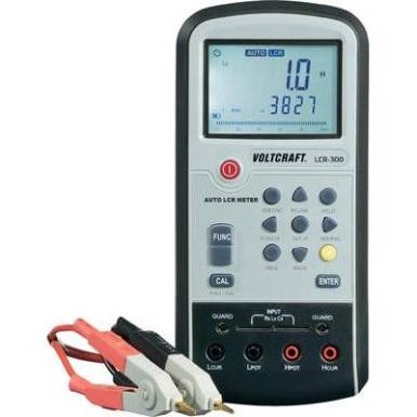 LCR mérőműszer, induktivitás, kapacitás, ellenállásmérő Voltcraft LCR-300 LCR mérőműszer, induktivitás, kapacitás, ellenállásmérő Voltcraft LCR-300