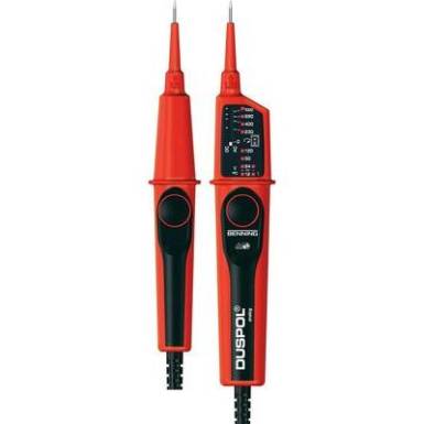 Benning DUSPOL Analog, analóg kétpólusú feszültségvizsgáló, CAT IV 600 V, CAT III 1000 V Benning DUSPOL Analog, analóg kétpólusú feszültségvizsgáló, CAT IV 600 V, CAT III 1000 V
