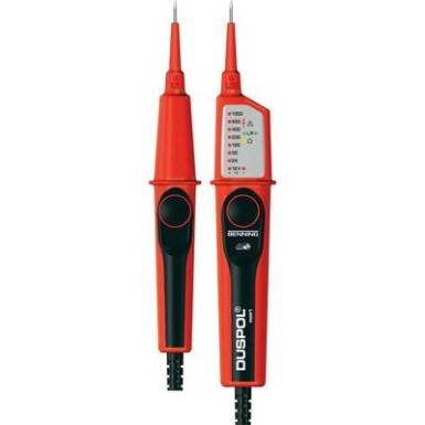 Benning DUSPOL Expert, Kétpólusú feszültségvizsgáló, CAT IV 600 V, CAT III 1000 V Benning DUSPOL Expert, Kétpólusú feszültségvizsgáló, CAT IV 600 V, CAT III 1000 V