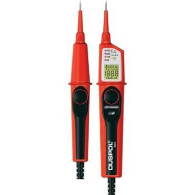 Benning DUSPOL Digital, digitális kétpólusú feszültségvizsgáló, CAT IV 600 V, CAT III 1000 V Benning DUSPOL Digital, digitális kétpólusú feszültségvizsgáló, CAT IV 600 V, CAT III 1000 V