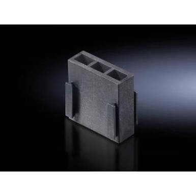 Rittal Kit&ouml;ltő darabok SV 9676.008 Poliamid Fekete (RAL 9005) Alkalmas Gyűjtős&iacute;n rendszer Flat-PLS 60 &eacute;s 100