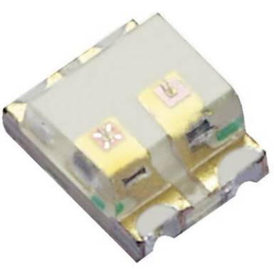 SMD LED, többszínű Piros, Zöld 80 mcd, 50 mcd 120 ° 20 mA 1.95 V, 2.1 V Kingbright KPTB-1612SURKCGKC SMD LED, többszínű Piros, Zöld 80 mcd, 50 mcd 120 ° 20 mA 1.95 V, 2.1 V Kingbright KPTB-1612SURKCGKC