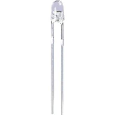 LED kivezetéssel Kék Kerek 3 mm 1600 mcd 20 ° 20 mA 3.3 V Kingbright L-7104QBC-D LED kivezetéssel Kék Kerek 3 mm 1600 mcd 20 ° 20 mA 3.3 V Kingbright L-7104QBC-D