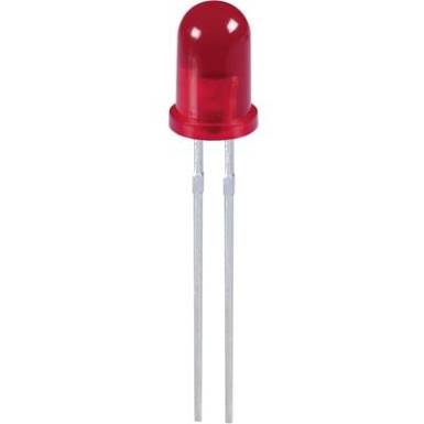 LED kivezetéssel Piros Kerek 5 mm 8000 mcd 20 ° 20 mA 2.2 V Kingbright L-7113SEC-J3 LED kivezetéssel Piros Kerek 5 mm 8000 mcd 20 ° 20 mA 2.2 V Kingbright L-7113SEC-J3