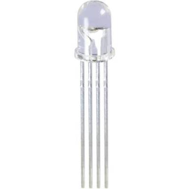 Színes LED piros/kék/zöld Kerek 5 mm 300/700/1700 mcd 50° 20 mA 1,95/3,3/3,3 V Kingbright L-154A4SURKQBDZGC Színes LED piros/kék/zöld Kerek 5 mm 300/700/1700 mcd 50° 20 mA 1,95/3,3/3,3 V Kingbright L-154A4SURKQBDZGC