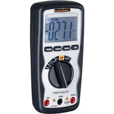 Digitális multiméter, mérőműszer CAT III 1000 V, CAT IV 600 V Laserliner 083.034A Digitális multiméter, mérőműszer CAT III 1000 V, CAT IV 600 V Laserliner 083.034A