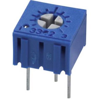 Bourns Trimmer, 3362P 3362P-1-500LF 50 Ω Zárt, kereszt tartó 0.5 W ± 10 % Bourns Trimmer, 3362P 3362P-1-500LF 50 Ω Zárt, kereszt tartó 0.5 W ± 10 %