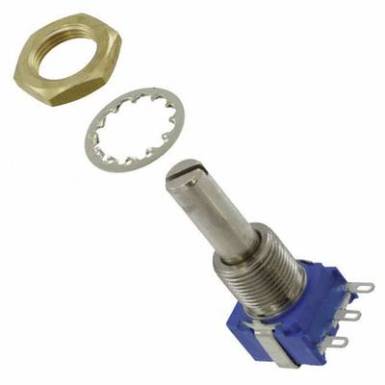 Bourns Potenciométer, 53RAA 53RAA-R25-A15L Zárt 10 kΩ 1 W ± 10 % Bourns Potenciométer, 53RAA 53RAA-R25-A15L Zárt 10 kΩ 1 W ± 10 %