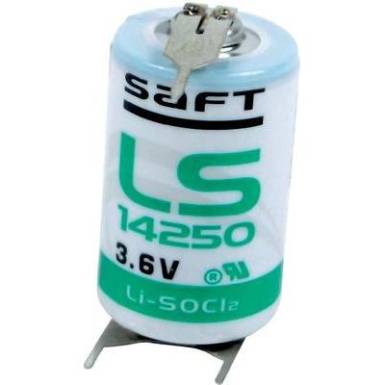Lítium elem 1/2 AA 3 db forrfüllel, Saft 3.6 V 1200 mAh 1/2 AA (Ø x Ma) 15 mm x 25 mm Lítium elem 1/2 AA 3 db forrfüllel, Saft 3.6 V 1200 mAh 1/2 AA (Ø x Ma) 15 mm x 25 mm