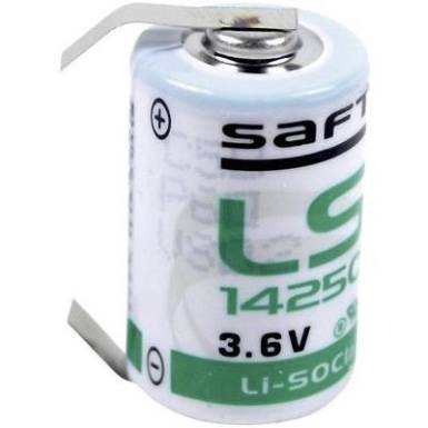 Lítium elem 1/2 AA U-forrfüllel, Saft 3.6 V 1200 mAh 1/2 AA (Ø x Ma) 15 mm x 25 mm Lítium elem 1/2 AA U-forrfüllel, Saft 3.6 V 1200 mAh 1/2 AA (Ø x Ma) 15 mm x 25 mm