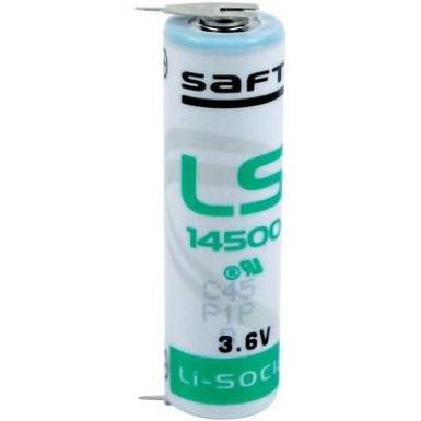 Lítium ceruzaelem 2 forrfüllel, Saft 3.6 V 2600 mAh Ceruza (AA) (Ø x Ma) 14.5 mm x 50 mm Lítium ceruzaelem 2 forrfüllel, Saft 3.6 V 2600 mAh Ceruza (AA) (Ø x Ma) 14.5 mm x 50 mm