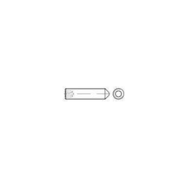 Hernyócsavarok DIN 914 30 mm Korrózióálló acél A4 M6 25 db 1062776 Hernyócsavarok DIN 914 30 mm Korrózióálló acél A4 M6 25 db 1062776