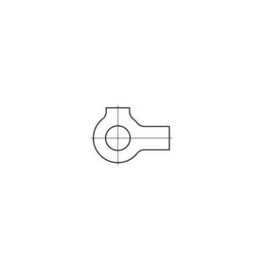 Alátétek 2 füllel Belső Ø: 23 mm DIN 463 Acél 100 db TOOLCRAFT 107451 Alátétek 2 füllel Belső Ø: 23 mm DIN 463 Acél 100 db TOOLCRAFT 107451