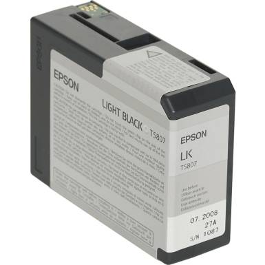 EPSON C13T580800 Black matt tintapatron eredeti 80ml/ Stylus Pro 3800/3880 EPSON C13T580800 Black matt tintapatron eredeti 80ml/ Stylus Pro 3800/3880