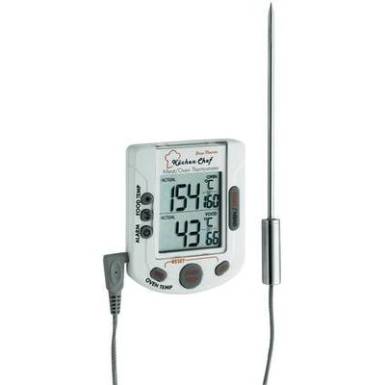 Digitális sütőhőmérő, Küchen-Chef 2 in 1, TFA 14.1503 Digitális sütőhőmérő, Küchen-Chef 2 in 1, TFA 14.1503