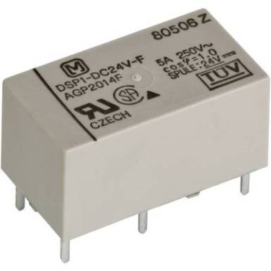 Teljes&iacute;tm&eacute;nyrel&eacute;, DSP Panasonic DSP15FD 5 V/DC 1 z&aacute;r&oacute;, 1 nyit&oacute; 5 A 250 V/AC, 125 V/DC
