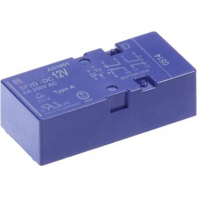 Biztonsági relé, SF2D Panasonic SF2D24D 24 V/DC 2 záró, 2 nyitó 8 A 400 V/AC, 400 V/DC Biztonsági relé, SF2D Panasonic SF2D24D 24 V/DC 2 záró, 2 nyitó 8 A 400 V/AC, 400 V/DC