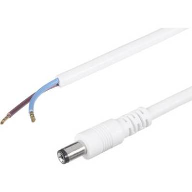 Kisfeszültségű csatlakozóvezeték - 5.5x2.5 mm 2 m BKL Electronic 072092 Kisfeszültségű csatlakozóvezeték - 5.5x2.5 mm 2 m BKL Electronic 072092