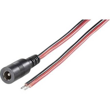 Kisfeszültségű csatlakozóvezeték - 5.5 mm5.5 mm2.5 mmBKL Electronic2 m1 db Kisfeszültségű csatlakozóvezeték - 5.5 mm5.5 mm2.5 mmBKL Electronic2 m1 db